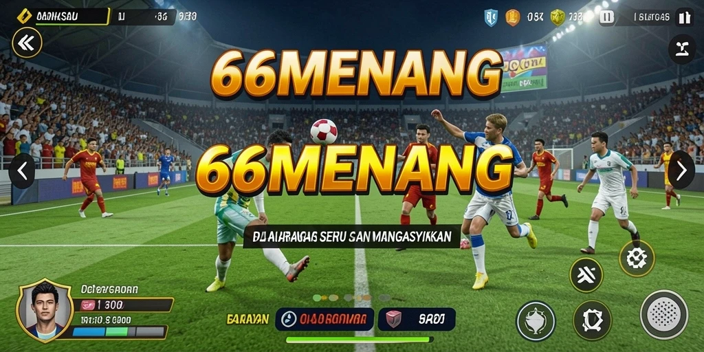 Tampilan gameplay seru dan kompetitif dalam 66MENANG.