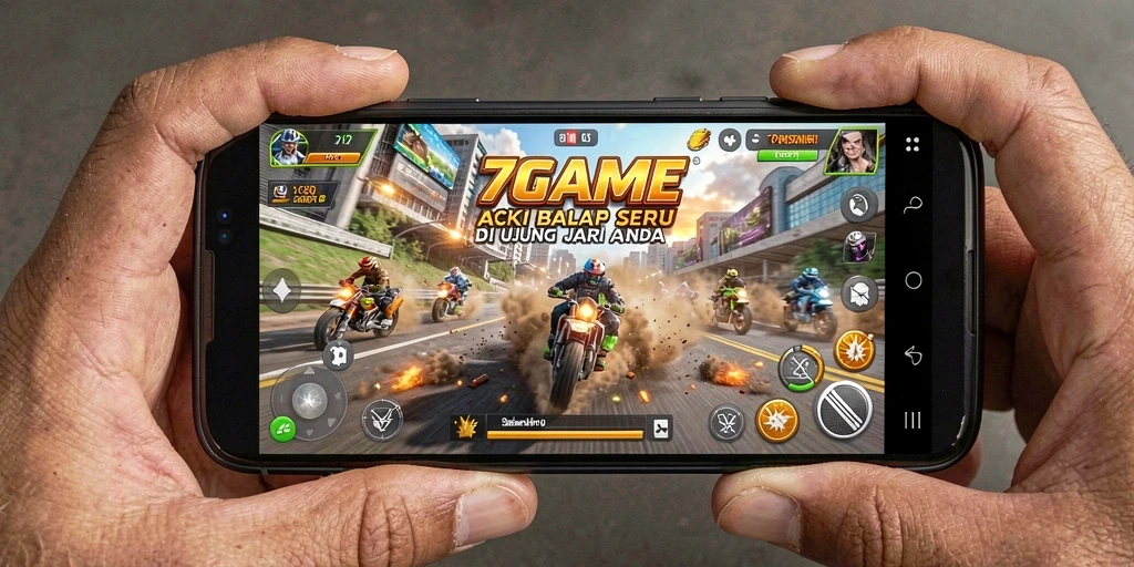 Gameplay Racing seru dan menantang di 7GAME.