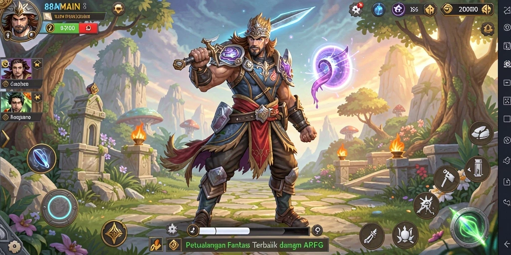 Tangkapan layar menunjukkan aksi seru dan pertarungan di <strong>88MAIN</strong>.