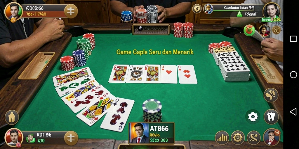 Screenshot gameplay AT866 yang penuh warna dan menyenangkan.