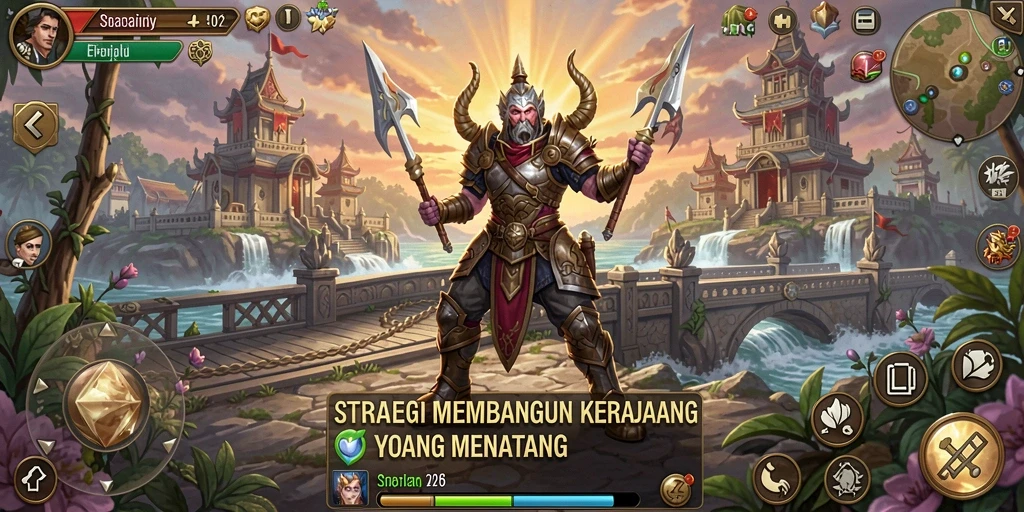 Tangkapan layar gameplay D06 menampilkan aksi strategi yang menarik.