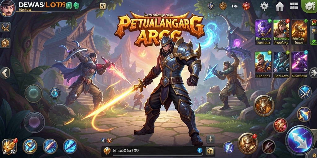 Tampilan gameplay seru dalam DEWASLOT99 di dunia ARPG.