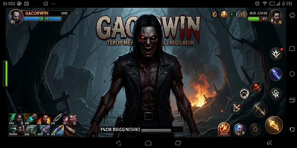 Gameplay menakutkan penuh ketegangan di dalam kegelapan.