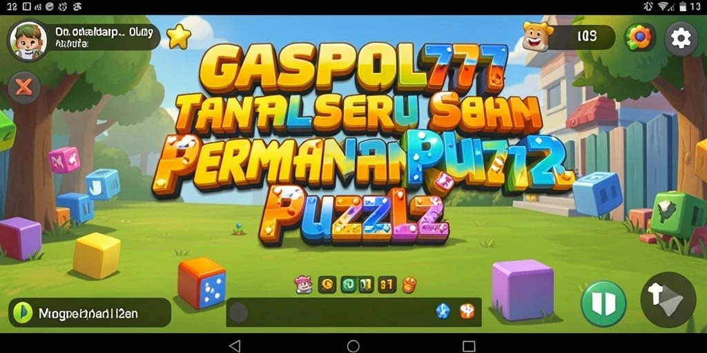 Screenshot menunjukkan gameplay menantang dalam GASPOL77 yang seru.