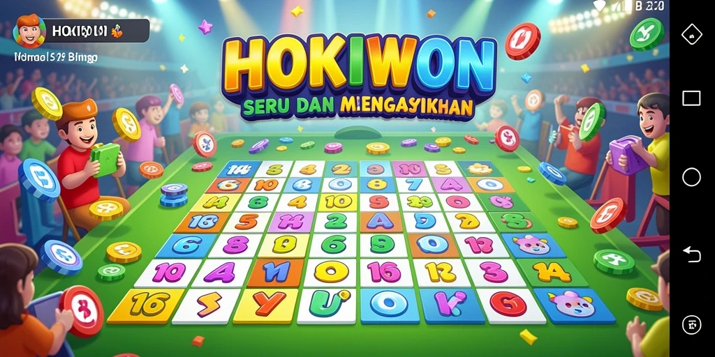 Tampilan gameplay HOKIWON yang mendebarkan dan penuh warna.