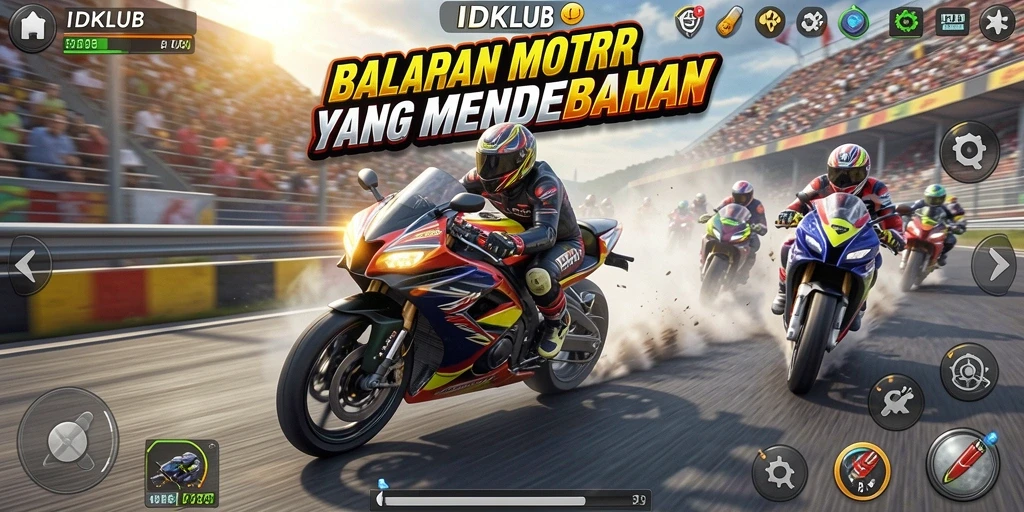 Gameplay seru IDKLUB yang memacu adrenalin.