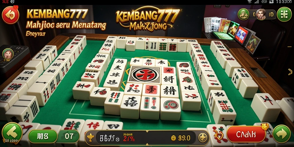 Gameplay KEMBANG777 yang menegangkan dan menantang di Mahjong.