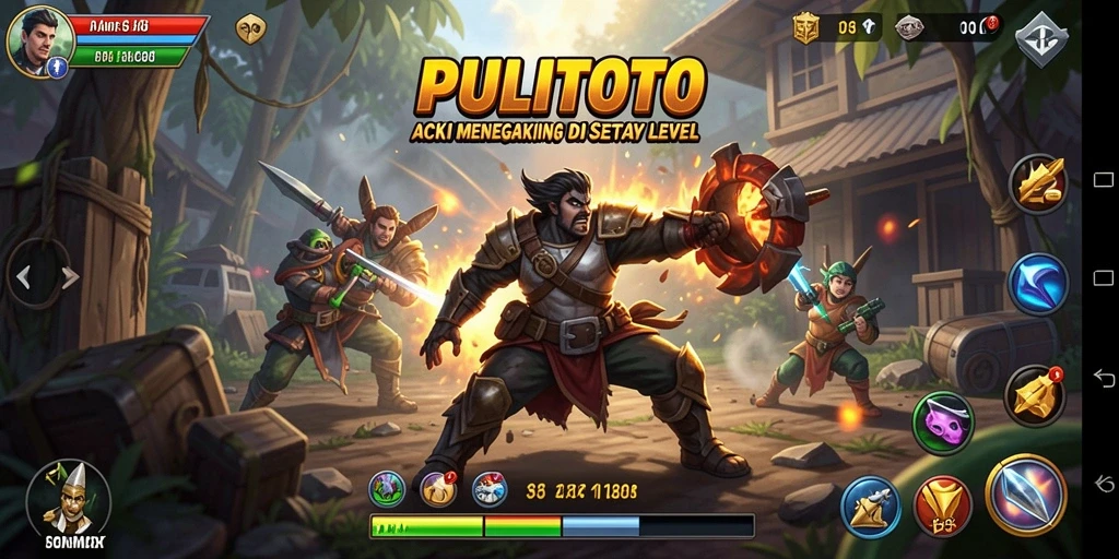 Menampilkan gameplay menegangkan PULITOTO yang penuh aksi.