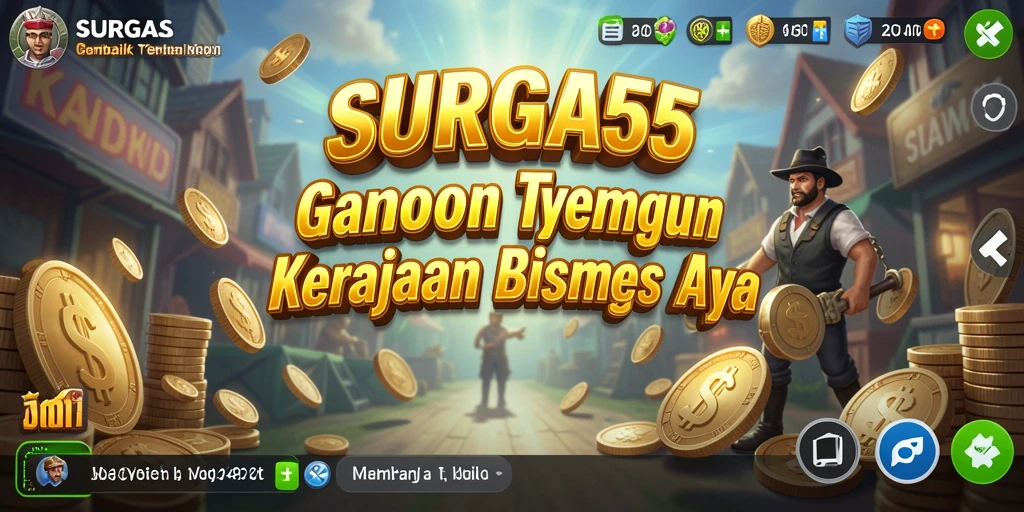 Tampilan menarik gameplay <strong>SURGA55</strong> yang menantang sebagai game Tycoon.