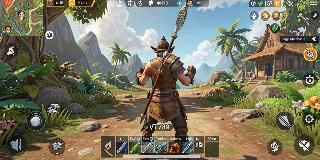 Gameplay VT789 yang menakjubkan di dunia terbuka.